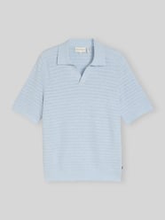 Koszulka polo z mieszanki bawełny i lnu, krój regular fit od Tom Tailor - 35