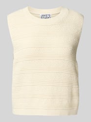Stricktop mit Strukturmuster von Jake*s Studio Woman - 20