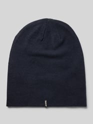 Beanie mit Label-Detail Modell 'ECLIPSE' von Barts Blau - 16