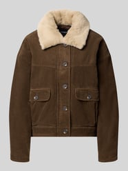 Regular Fit Bomberjacke mit Teddy-Umlegekragen Modell 'MARTA' von ONLY - 8