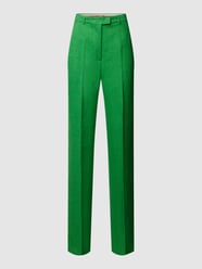 Spodnie w kant model ‘ALCANO’ od Max Mara Studio Zielony - 8