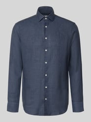 Regular Fit Leinenhemd mit Kentkragen von Christian Berg Men - 21