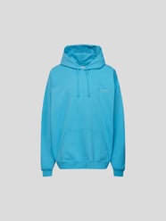 Oversized Hoodie mit Label-Stitchings von VETEMENTS Blau - 20