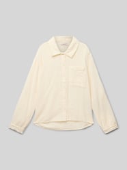 Regular fit overhemdblouse van puur katoen, model 'THYRA‘ van ONLY Beige - 1