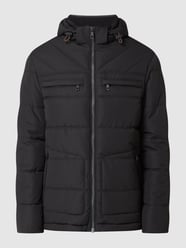 Steppjacke mit abnehmbarer Kapuze  von bugatti Schwarz - 23