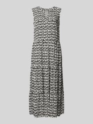 Midi-jurk met all-over motief van Christian Berg Woman Selection - 36