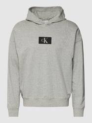 Hoodie met logoprint van Calvin Klein Underwear Grijs / zwart - 47