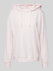 Oversized Hoodie mit Tunnelzug Modell 'LUCIA' von Guess Pink - 17