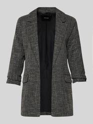 Długi żakiet o kroju slim fit z dodatkiem wiskozy, model „FRIDA” od VERO MODA - 13