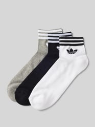 Socken mit Label-Detail im 3er-Pack von adidas Originals Weiß - 17