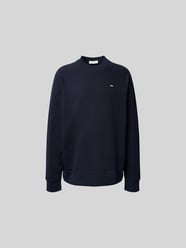 Bluza o kroju oversized ze stójką od Wood Wood - 7