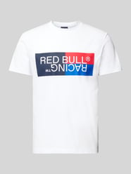 T-Shirt mit Label-Print von RED BULL RACING X PEPE JEANS Weiß - 24