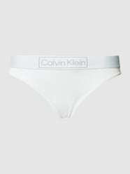 String mit Label-Details Modell 'Reimagined' von Calvin Klein Underwear Blau / Türkis - 1