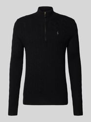 Sweter z dzianiny z mieszanki bawełny i kaszmiru ze stójką od Polo Ralph Lauren - 14