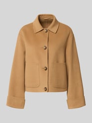 Regular Fit Jacke aus Lanawoll-Mix Modell 'Tempio' von Marella - 13