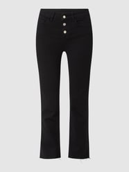 Cropped High Waist Jeans mit Stretch-Anteil Modell 'Princess' von Liu Jo White - 36