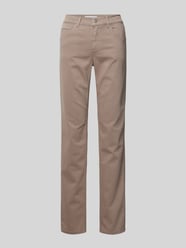 Stoffhose mit 5-Pocket-Design Modell 'CICI' von Angels Beige - 14