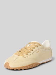 Sneakers van echt leer met logodetail model 'Mimosa' van HOFF - 12