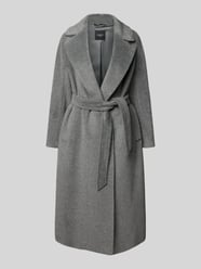 Regular fit lange wollen jas met alpaca en mohair, model 'TEMPERA' van Weekend Max Mara - 38