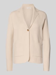Regular Fit Strickjacke aus Viskose-Mix mit Reverskragen von Christian Berg Woman - 9