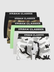 Trunks mit Stretch-Anteil im 5er-Pack  von URBAN CLASSICS Grün - 22