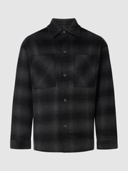 Hemdjacke mit Karomuster Modell 'Bane' von Jack & Jones Grau - 19
