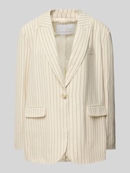 Blazer mit Brustleistentasche Modell 'Elaine' von LeGer Beige - 19