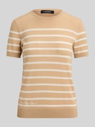 regular fit pullover van katoenmix met korte mouwen van Lauren Ralph Lauren - 23