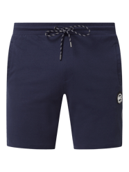 Sweatshorts mit Logo-Streifen von Michael Kors Blau - 47