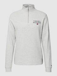 Sweatshirt mit Reißverschluss von Tommy Hilfiger Grau - 19