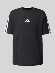 T-Shirt mit Logo-Stitching von ADIDAS SPORTSWEAR Schwarz - 4