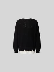 Relaxed Fit Pullover im Used-Look von MM6 Maison Margiela - 48