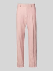 Spodnie garniturowe o kroju slim fit z Mieszanka żywej wełny, jedwabiu i lnu
Model 'H-GENIUS-B1-262' od BOSS Fuksjowy - 6