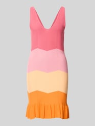 Strickkleid aus Viskose-Mix Modell 'Jany' von OH APRIL Orange - 27