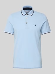 Slim fit poloshirt met logostitching, model 'PAULOS' van Jack & Jones - 18
