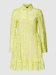 Hemdblusenkleid mit Muster-Mix Modell 'Klotilde' von HUGO Gelb - 27