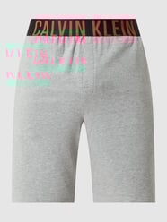Pyjama-Shorts mit Logo-Bund  von Calvin Klein Underwear Grau - 31