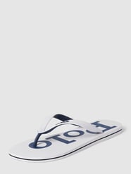 Zehentrenner mit Label-Print Modell 'SANDALS' von Polo Ralph Lauren Weiß - 36