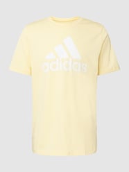 T-Shirt mit Label-Print von ADIDAS SPORTSWEAR Gelb - 6