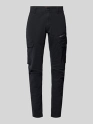 Tapered fit cargobroek met labelprint, model 'NORDROP' van PME Legend - 8