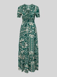 Maxikleid aus Viskose im Allover-Look von Apricot - 14