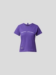 T-Shirt mit Brand-Print von Marc Jacobs Lila - 42