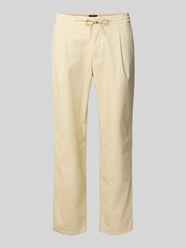 Regular Fit Cordhose mit Kordelzug von MCNEAL Beige - 1