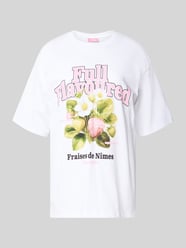 Loose fit T-shirt met motiefprint model 'MILLOW' van JJXX - 9