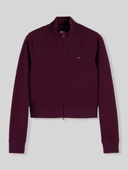 Regular Fit Sweatjacke aus Baumwoll-Mix von Tommy Jeans Bordeaux - 3