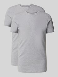 T-shirt met geribde ronde hals van Bread & Boxers - 6