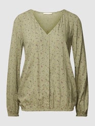 Blouse met all-over motief van edc By Esprit Groen - 2
