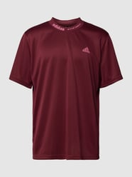 T-Shirt mit Label-Stitching von ADIDAS SPORTSWEAR Bordeaux - 31