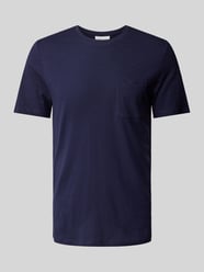 T-Shirt mit Brusttasche Modell 'THOR' von Casual Friday Blau - 38