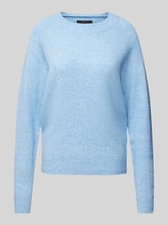 Langärmeliger Strickpullover Modell 'DOFFY' von Vero Moda Blau - 18